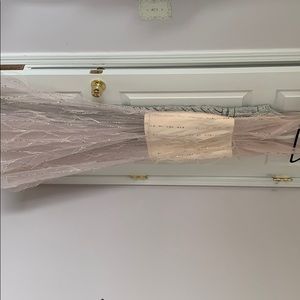 Feathered occasional/prom dress